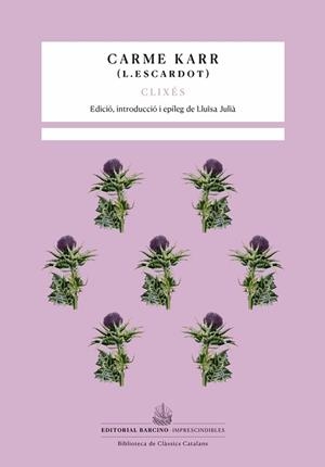 CLIXÉS | 9788416726110 | KARR, CARME | Llibreria Aqualata | Comprar libros en catalán y castellano online | Comprar libros Igualada