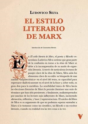 ESTILO LITERARIO DE MARX, EL | 9788419719287 | SILVA, LUDOVICO | Llibreria Aqualata | Comprar llibres en català i castellà online | Comprar llibres Igualada