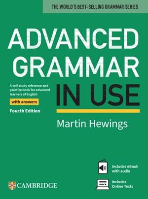 ADVANCED GRAMMAR IN USE BOOK WITH ANSWERS AND EBOOK AND ONLINE TEST | 9781108920216 | HEWINGS, MARTIN | Llibreria Aqualata | Comprar libros en catalán y castellano online | Comprar libros Igualada