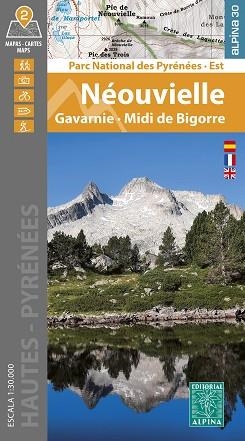 NÉOUVIELLE. GAVARNIE · MIDI DE BIGORRE, PARC NATIONAL DES PYRÉNÉES · ESTE | 9788470110931 | EQUIPO TECNICO EDITORIAL ALPINA | Llibreria Aqualata | Comprar libros en catalán y castellano online | Comprar libros Igualada
