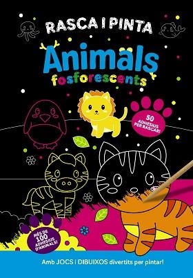 RASCA I PINTA ANIMALS FOSFORESCENTS | 9788413493107 | VARIOS AUTORES | Llibreria Aqualata | Comprar llibres en català i castellà online | Comprar llibres Igualada