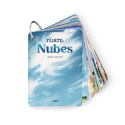 FÍJATE: NUBES | 9788417165833 | SANJUAN LLORENS, ANNA | Llibreria Aqualata | Comprar libros en catalán y castellano online | Comprar libros Igualada