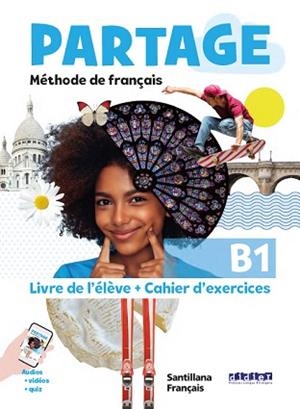 PARTAGE B1 LIVRE+CAHIER | 9788490498248 | VARIOS AUTORES | Llibreria Aqualata | Comprar libros en catalán y castellano online | Comprar libros Igualada