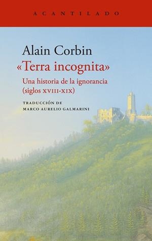 TERRA INCOGNITA | 9788419958020 | CORBIN, ALAIN | Llibreria Aqualata | Comprar llibres en català i castellà online | Comprar llibres Igualada