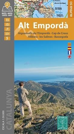 ALT EMPORDÀ (AIGUAMOLLS DE L'EMPORDÀ - CAP DE CREUS - L'ALBERA - LES SALINES - BASSEGODA) (MAPA 1:50 000) | 9788470111174 | Llibreria Aqualata | Comprar llibres en català i castellà online | Comprar llibres Igualada