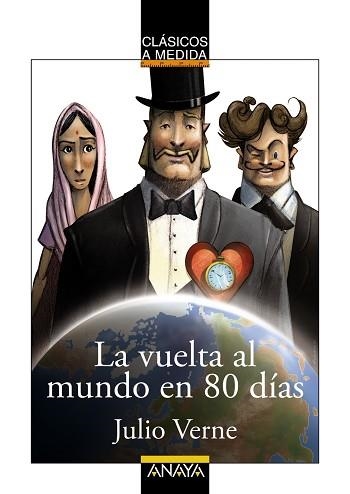 VUELTA AL MUNDO EN 80 DÍAS, LA (CLÁSICOS A MEDIDA) | 9788469836095 | VERNE, JULES | Llibreria Aqualata | Comprar libros en catalán y castellano online | Comprar libros Igualada