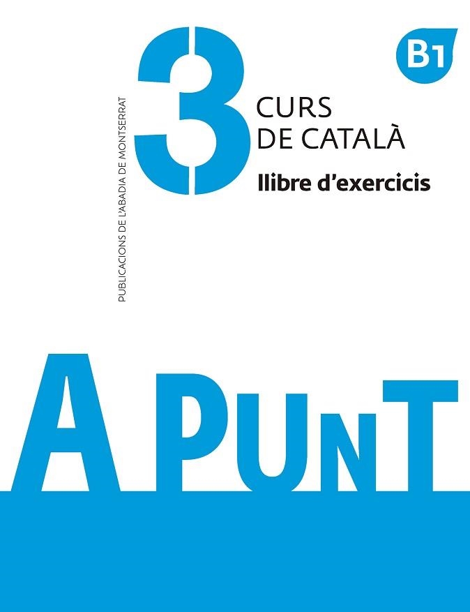 A PUNT 3. CURS DE CATALÀ. LLIBRE D'EXERCICIS | 9788491910121 | VILAGRASA GRANDIA, ALBERT | Llibreria Aqualata | Comprar llibres en català i castellà online | Comprar llibres Igualada