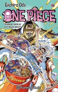 ONE PIECE 108 | 9788411613163 | ODA, EIICHIRO | Llibreria Aqualata | Comprar libros en catalán y castellano online | Comprar libros Igualada
