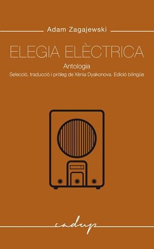 ELEGIA ELÈCTRICA | 9788412843347 | ZAGAJEKSKI, ADAM | Llibreria Aqualata | Comprar llibres en català i castellà online | Comprar llibres Igualada
