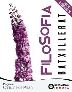 FILOSOFIA 1R BATXILLERAT (CHRISTINE DE PIZAN) | 9788448957872 | VIDAL GONZÁLEZ BARREDO, JOSÉ | Llibreria Aqualata | Comprar libros en catalán y castellano online | Comprar libros Igualada