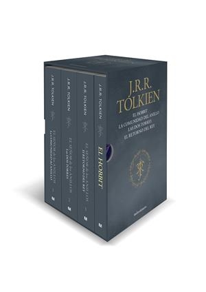 ESTUCHE TOLKIEN (EL HOBBIT + EL SEÑOR DE LOS ANILLOS) NE | 9788445018248 | TOLKIEN, J. R. R. | Llibreria Aqualata | Comprar libros en catalán y castellano online | Comprar libros Igualada