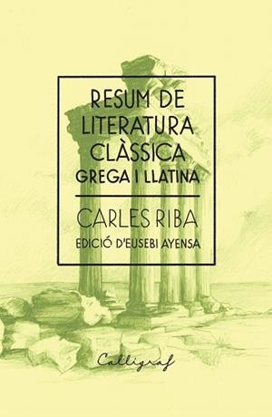 RESUM DE LITERATURA CLÀSSICA | 9788412759327 | RIBA I BRACONS, CARLES | Llibreria Aqualata | Comprar llibres en català i castellà online | Comprar llibres Igualada