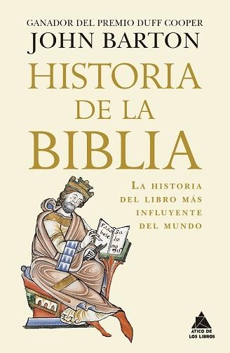 HISTORIA DE LA BIBLIA | 9788419703484 | BARTON, JOHN | Llibreria Aqualata | Comprar libros en catalán y castellano online | Comprar libros Igualada