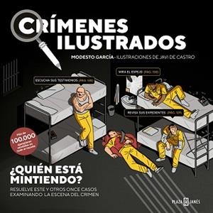 CRÍMENES ILUSTRADOS - ¿QUIÉN ESTÁ MINTIENDO? | 9788401031366 | GARCÍA, MODESTO | Llibreria Aqualata | Comprar llibres en català i castellà online | Comprar llibres Igualada