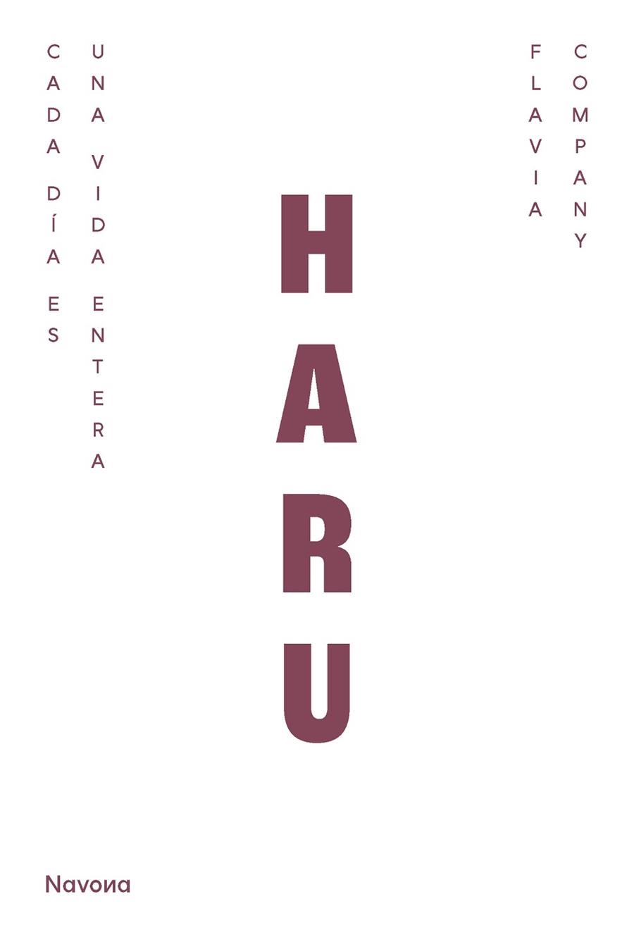 HARU | 9788410180161 | COMPANY , FLAVIA | Llibreria Aqualata | Comprar llibres en català i castellà online | Comprar llibres Igualada