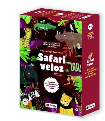 SAFARI VELOZ. LIBRO+PUZZLE | 9788419714879 | Llibreria Aqualata | Comprar llibres en català i castellà online | Comprar llibres Igualada