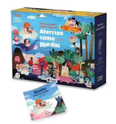 ATERRIZA COMO PUEDAS. LIBRO + 6 PUZZLES | 9788419714954 | AA.VV. | Llibreria Aqualata | Comprar llibres en català i castellà online | Comprar llibres Igualada