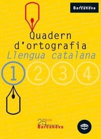 QUADERN D'ORTOGRAFIA LLENGUA CATALANA 1 ESO | 9788448917104 | Llibreria Aqualata | Comprar libros en catalán y castellano online | Comprar libros Igualada