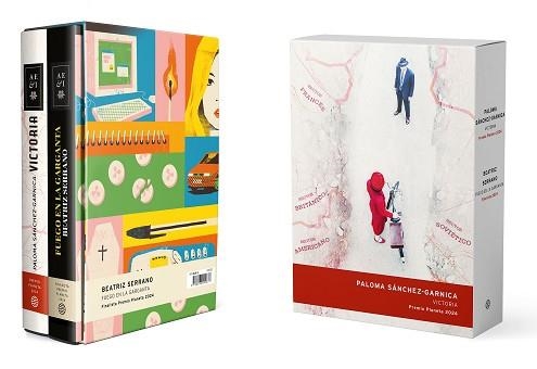 ESTUCHE PREMIO PLANETA 2024 (VICTORIA + FUEGO EN LA GARGANTA) | 9788408295877 | SÁNCHEZ-GARNICA, PALOMA / SERRANO, BEATRIZ | Llibreria Aqualata | Comprar libros en catalán y castellano online | Comprar libros Igualada