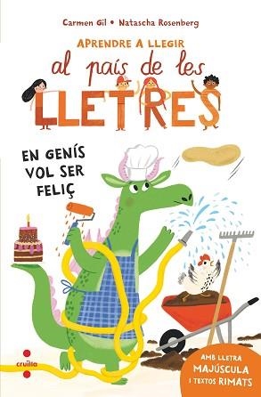 PAÍS DE LES LLETRES 6, EL. EN GENÍS VOL SER FELIÇ | 9788466158596 | GIL MARTÍNEZ, CARMEN | Llibreria Aqualata | Comprar llibres en català i castellà online | Comprar llibres Igualada