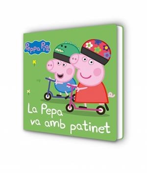 PEPA VA AMB PATINET, LA (PEPPA PIG. LLIBRE DE CARTRÓ) | 9788448869557 | HASBRO | Llibreria Aqualata | Comprar llibres en català i castellà online | Comprar llibres Igualada