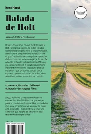 BALADA DE HOLT, LA | 9788419332875 | HARUF, KENT | Llibreria Aqualata | Comprar llibres en català i castellà online | Comprar llibres Igualada