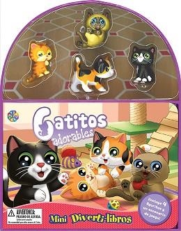 GATITOS ADORABLES (MINI DIVERTI-LIBROS) | 9782764346419 | AA.VV. | Llibreria Aqualata | Comprar libros en catalán y castellano online | Comprar libros Igualada