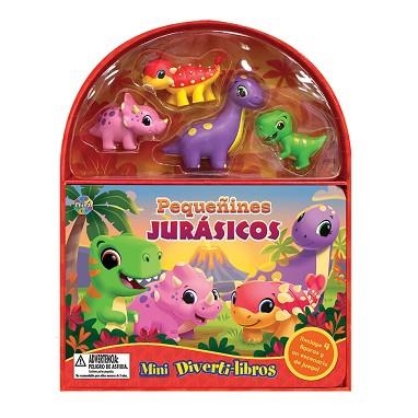 PEQUEÑINES JURÁSICOS (MINI DIVERTI-LIBROS) | 9782764347737 | AA.VV. | Llibreria Aqualata | Comprar libros en catalán y castellano online | Comprar libros Igualada