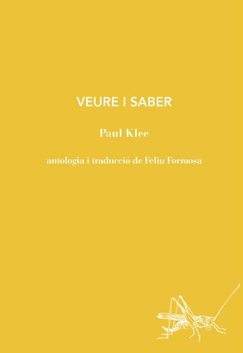 VEURE I SABER | 9788412969412 | KLEE, PAUL | Llibreria Aqualata | Comprar libros en catalán y castellano online | Comprar libros Igualada