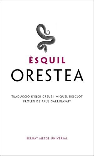 ORESTEA | 9788498594515 | ÈSQUIL | Llibreria Aqualata | Comprar llibres en català i castellà online | Comprar llibres Igualada