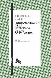 FUNDAMENTACIÓN DE LA METAFÍSICA DE LAS COSTUMBRES | 9788467047813 | KANT, IMMANUEL | Llibreria Aqualata | Comprar libros en catalán y castellano online | Comprar libros Igualada