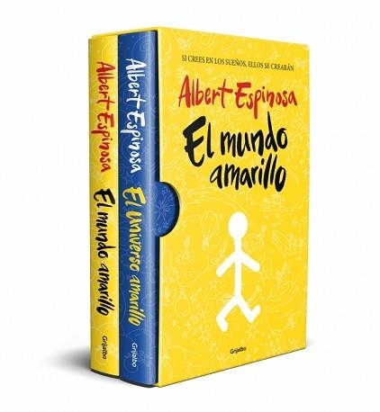 UNIVERSO AMARILLO Y EL MUNDO AMARILLO, EL (ESTUCHE) | 9788425370205 | ESPINOSA, ALBERT | Llibreria Aqualata | Comprar libros en catalán y castellano online | Comprar libros Igualada