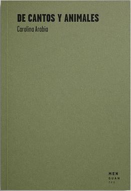 DE CANTOS Y ANIMALES | 9788412827736 | ARABIA, CAROLINA | Llibreria Aqualata | Comprar libros en catalán y castellano online | Comprar libros Igualada