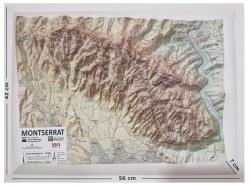 MAPA EN RELIEVE DE MONTSERRAT | 9788412902754 | PIOLET,EDITORIAL | Llibreria Aqualata | Comprar libros en catalán y castellano online | Comprar libros Igualada
