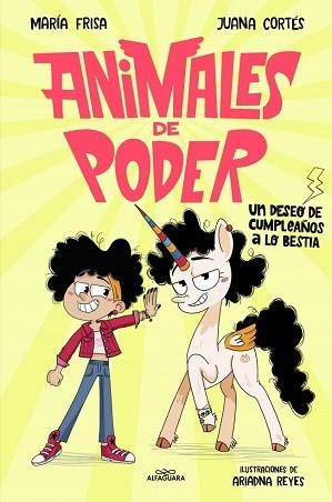 ANIMALES DE PODER 1. UN DESEO DE CUMPLEAÑOS A LO BESTIA | 9788410190870 | FRISA, MARÍA / CORTÉS, JUANA | Llibreria Aqualata | Comprar libros en catalán y castellano online | Comprar libros Igualada