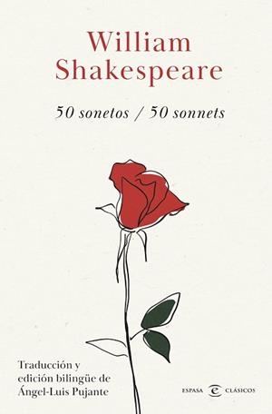 50 SONETOS / 50 SONNETS | 9788467076745 | SHAKESPEARE, WILLIAM | Llibreria Aqualata | Comprar llibres en català i castellà online | Comprar llibres Igualada