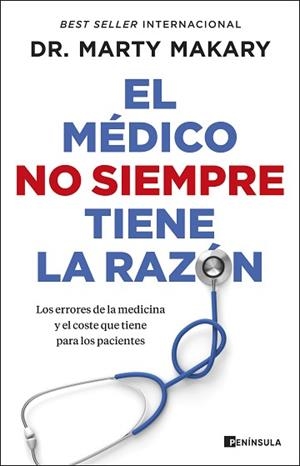 MÉDICO NO SIEMPRE TIENE LA RAZÓN, EL | 9788411003780 | MAKARY, DR. MARTY | Llibreria Aqualata | Comprar llibres en català i castellà online | Comprar llibres Igualada
