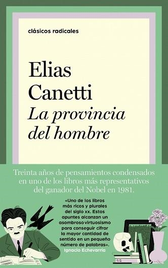 PROVINCIA DEL HOMBRE, LA | 9788430627998 | CANETTI, ELIAS | Llibreria Aqualata | Comprar libros en catalán y castellano online | Comprar libros Igualada