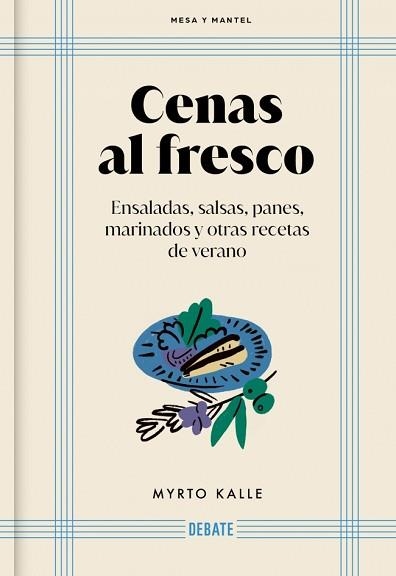 CENAS AL FRESCO (MESA Y MANTEL) | 9788410214118 | KALLE, MYRTO | Llibreria Aqualata | Comprar libros en catalán y castellano online | Comprar libros Igualada