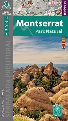 MONTSERRAT PARC NATURAL. ESCALES 1.5000 1.10000 | 9788470111624 | Llibreria Aqualata | Comprar libros en catalán y castellano online | Comprar libros Igualada