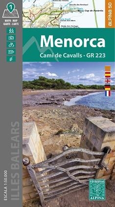 MENORCA - CAMÍ DE CAVALLS GR 223 | 9788470111648 | Llibreria Aqualata | Comprar libros en catalán y castellano online | Comprar libros Igualada