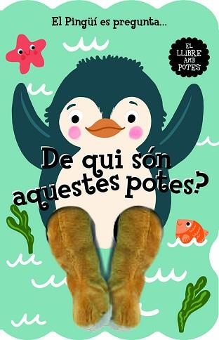 PINGÜÍ ES PREGUNTA... DE QUI SÓN AQUESTES POTES?, EL | 9788412945447 | IMAGEBOOKS, STUDIO | Llibreria Aqualata | Comprar libros en catalán y castellano online | Comprar libros Igualada