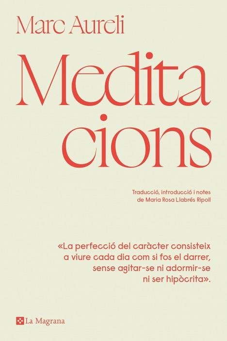 MEDITACIONS | 9788410009486 | MARC AURELI | Llibreria Aqualata | Comprar libros en catalán y castellano online | Comprar libros Igualada