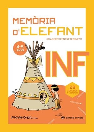 MEMÒRIA D'ELEFANT INFANTIL: QUADERN DE VACANCES | 9788419912343 | MARTÍNEZ PICANYOL, JOSEP LLUÍS | Llibreria Aqualata | Comprar libros en catalán y castellano online | Comprar libros Igualada