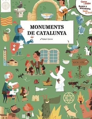 CERCA I TROBA, BUSCA Y ENCUENTRA, SEEK & FIND. MONUMENTS DE CATALUNYA | 9788410478138 | Llibreria Aqualata | Comprar llibres en català i castellà online | Comprar llibres Igualada