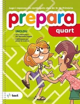 PREPARA 4T | 9788441235700 | EQUIP PEDAGÒGIC I EDITORIAL DE TEXT | Llibreria Aqualata | Comprar libros en catalán y castellano online | Comprar libros Igualada