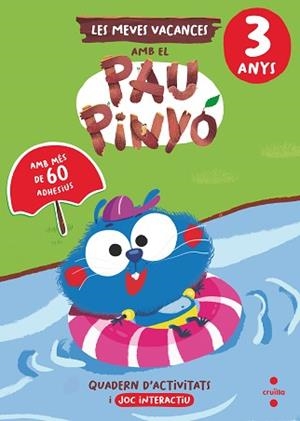 MEVES VACANCES AMB EL PAU PINYÓ, LES - 3 ANYS | 9788466158398 | RUIZ GARCÍA, MARÍA JESÚS | Llibreria Aqualata | Comprar libros en catalán y castellano online | Comprar libros Igualada