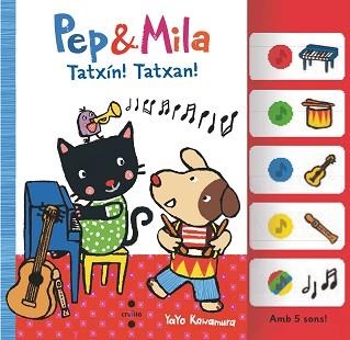 PEP & MILA TATXIN! TATXAN! | 9788466158367 | KAWAMURA, YAYO | Llibreria Aqualata | Comprar libros en catalán y castellano online | Comprar libros Igualada