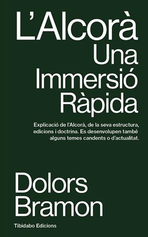 ALCORÀ, L'. UNA IMMERSIÓ RÀPIDA | 9791387633127 | BRAMON, DOLORS | Llibreria Aqualata | Comprar libros en catalán y castellano online | Comprar libros Igualada