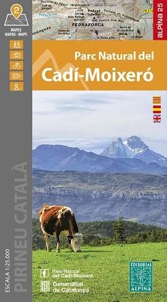 PARC NATURAL CADI MOIXERO (MAPA ALPINA. ESCALA 1:25 000) | 9788470111839 | Llibreria Aqualata | Comprar llibres en català i castellà online | Comprar llibres Igualada